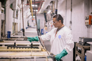 Semiconductor grade post-anodization cleaning